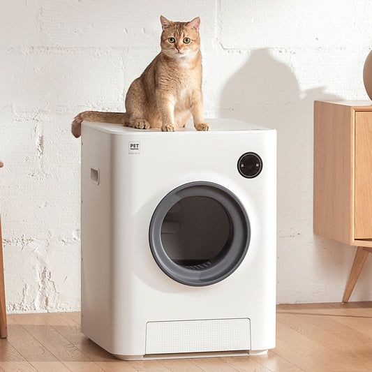 【PET MARVEL】自動猫用トイレ 自動トイレ 自動清掃 【安心保証１年】